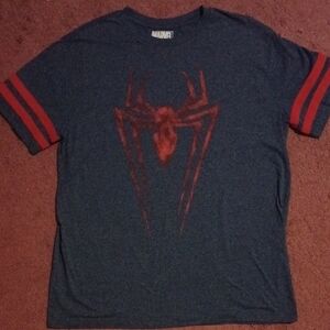 Marvel Spider Graphic Tee - Red and Blue